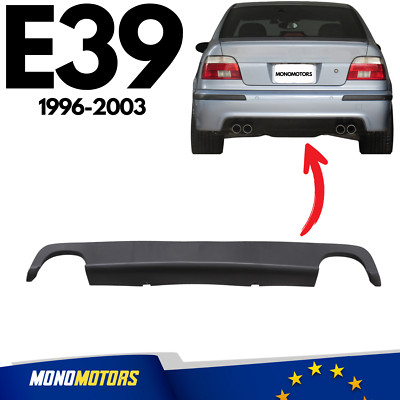 REAR DIFFUSER M-LOOK FOR BMW E39 NEW - OEM 51122494800 - BUMPER TRIM