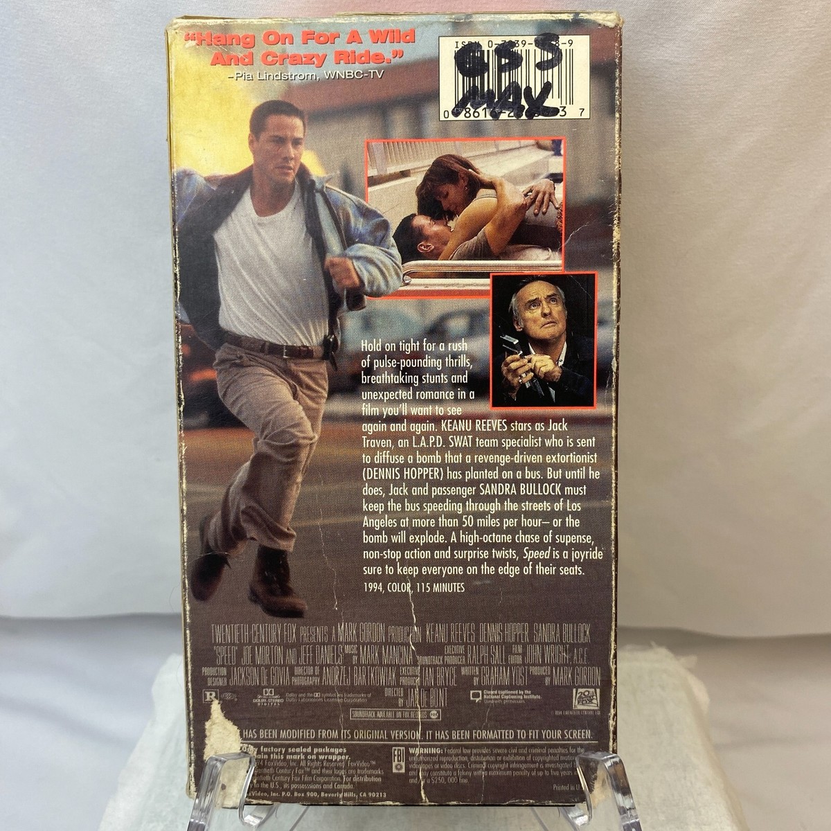 Speed VHS - Starring Keanu Reeves | eBay
