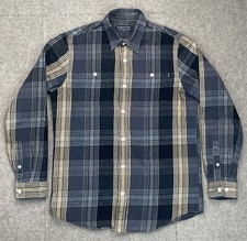 Acapulco Gold Men's Multicolored Button Up Long Sleeve Flannel Size Medium