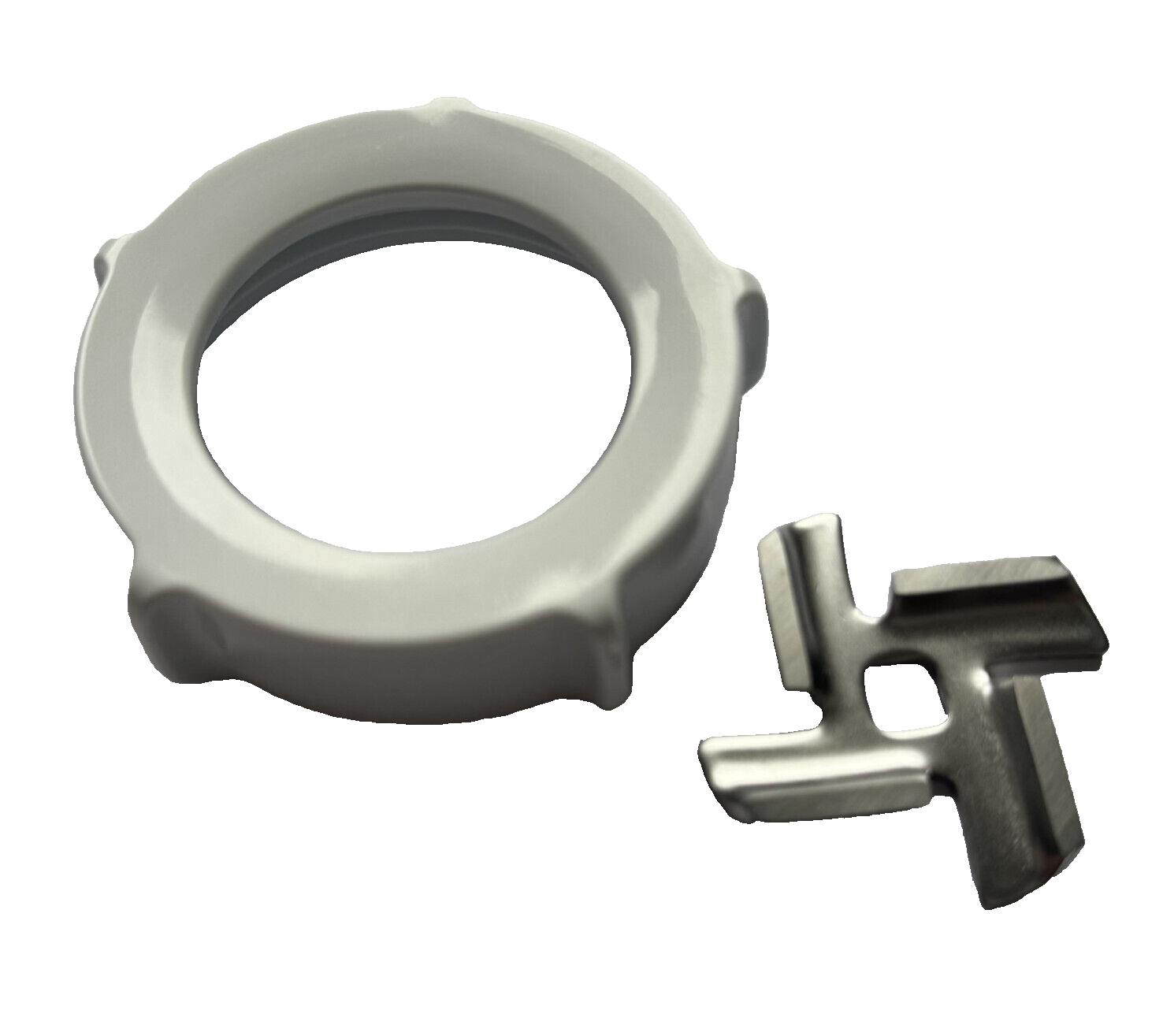 Kitchenaid FGA Locking Ring and Cutter For New Style Grinder Attachment 5KSMFGA