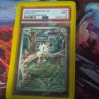 The Pokémon Company Me02 Phantasmal Flames Meowth 106/094 IR Holo PSA 9 EN