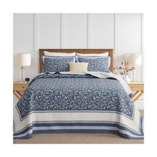 Oversized King Bedspread - 120" Lx128 W Extra Wide - 100 Cotton Lightweight ...