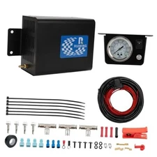 Air Bag Compressor Kit, On Board Air Compressor System with Air Ride 