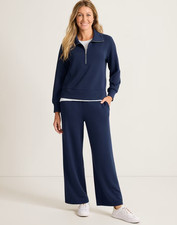 TommyBahama Palm Voyage Wide-Leg Pants, Coastline | NEW