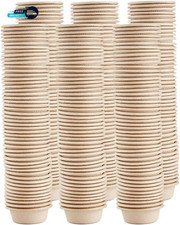 300 Pack Paper Feeding Cups Samll 0.5 Oz Gecko Food and Water Feeding