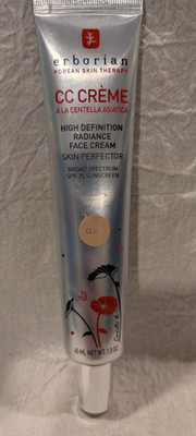 Erborian CC Creme, CLAIR, Buildable Tinted Color Corrector, 45ML