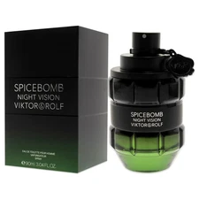 Viktor & Rolf Spicebomb Night Vision Men's Eau De Toilette - 3.04oz