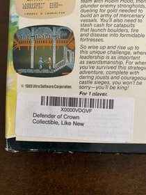 Defender of the Crown Nintendo NES CIB