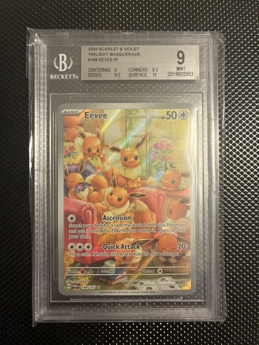 Eevee graded BGS 9 for sale on eBay