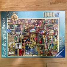 The Bizarre Bookshop #2 (Ravensburger) - 1000 Piece Jigsaw Puzzle - Complete