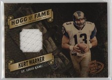 2003 Playoff Hogg Heaven of Fame Bronze Materials 42/125 Kurt Warner HOF k4s