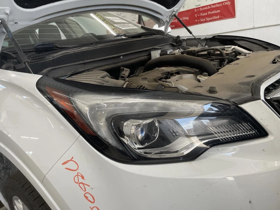 Used Right Headlight Assembly fits: 2019 Buick Envision LED headlamps Right Grad - Image 3 of 4