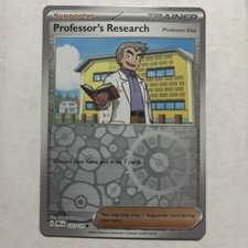 Professors Research 122131 Oak Professor Program Pokemon Prismatic Evolutions Professors Research 122131 Oak Professor Program Pokemon Prismatic Evolutions