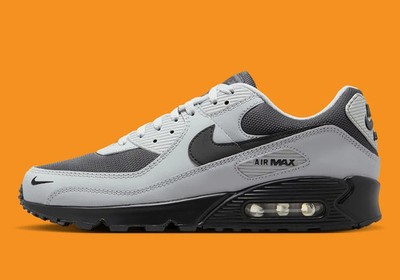 IM5989/077 Nike Air Max 90 Light Smoke Grey Black Men`s