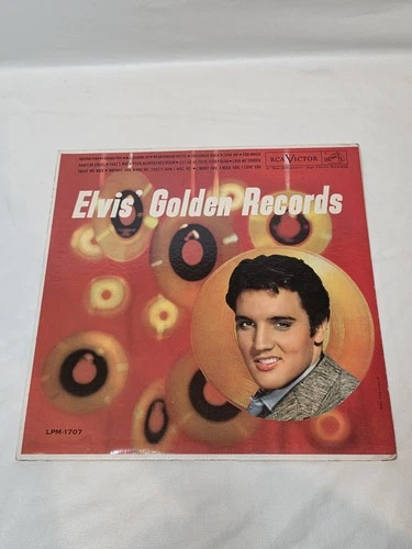 Vintage 1958 Elvis' Golden Records Vinyl LP – Elvis Presley – RCA LPM-1707