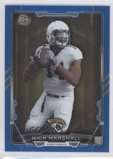 2015 Bowman Rookies Blue Rainbow Foil 62/499 Nick Marshall #109 0l2