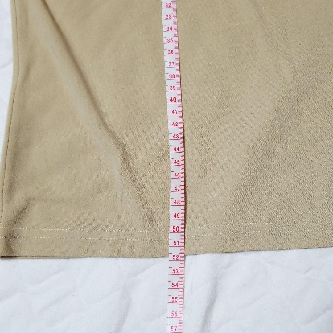 Autentica T shirt Yves Saint Laurent manica corta beige chiaro taglia M donna