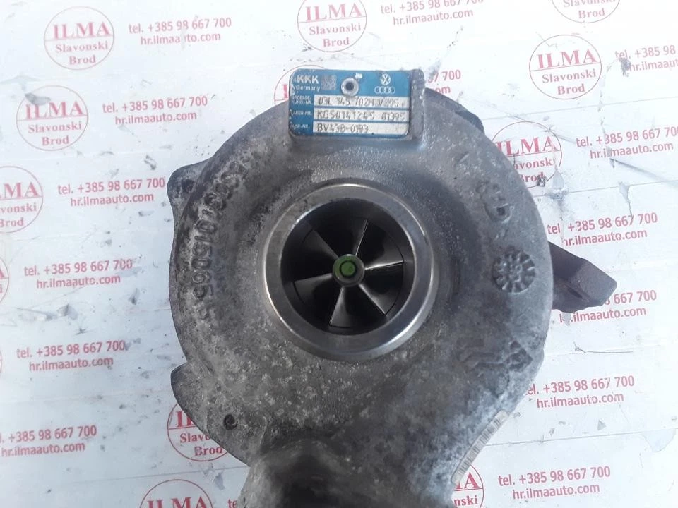 AUDI A4 8K 2007-2011 TURBOCHARGER TURBO 03L145702H - Image 2 of 2