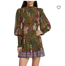 Farm Rio Wild Jungle Mini Dress Large New with Tag