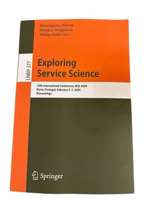 Exploring Service Science 10th International Conference, 2020