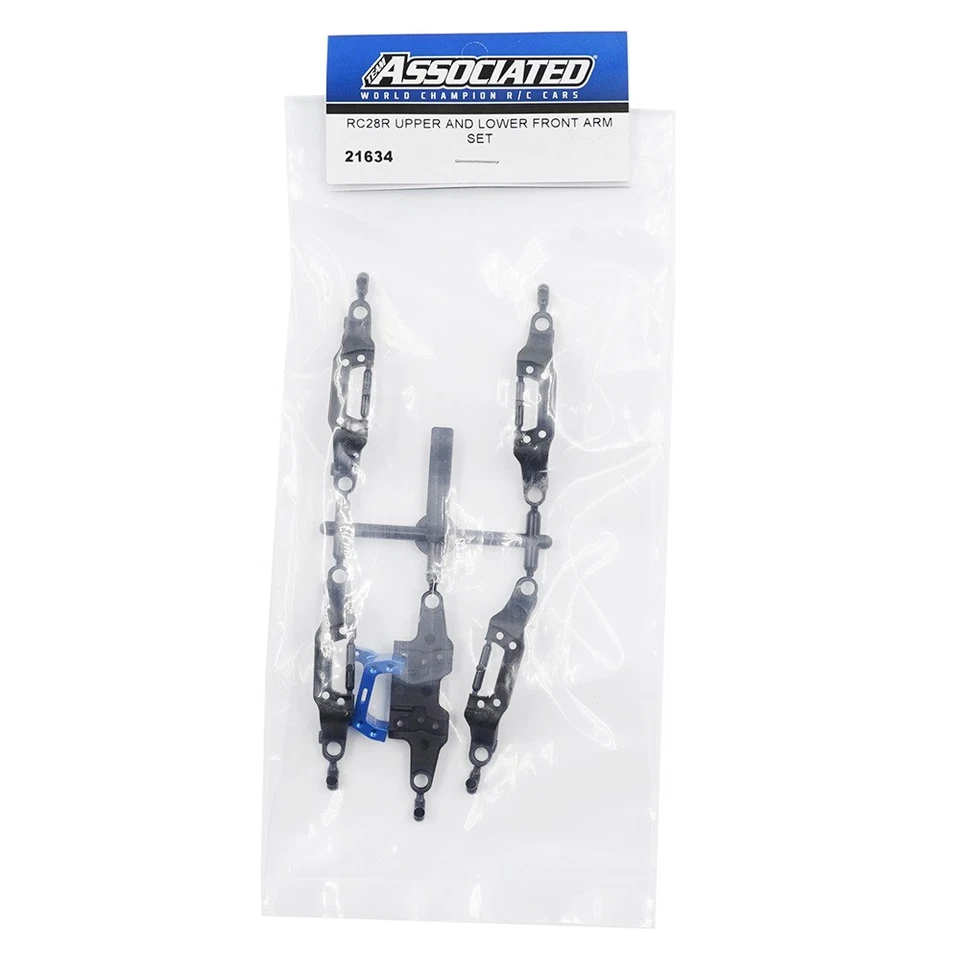 Team Associated RC28R Upper & Lower Front Arm Set 1/28 2WD RC Car Touring #21634 - Image 2 of 2