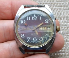 Watch USSR Slava 26 jewels Mechanical Soviet Wristwatch Russian Rare Vintage