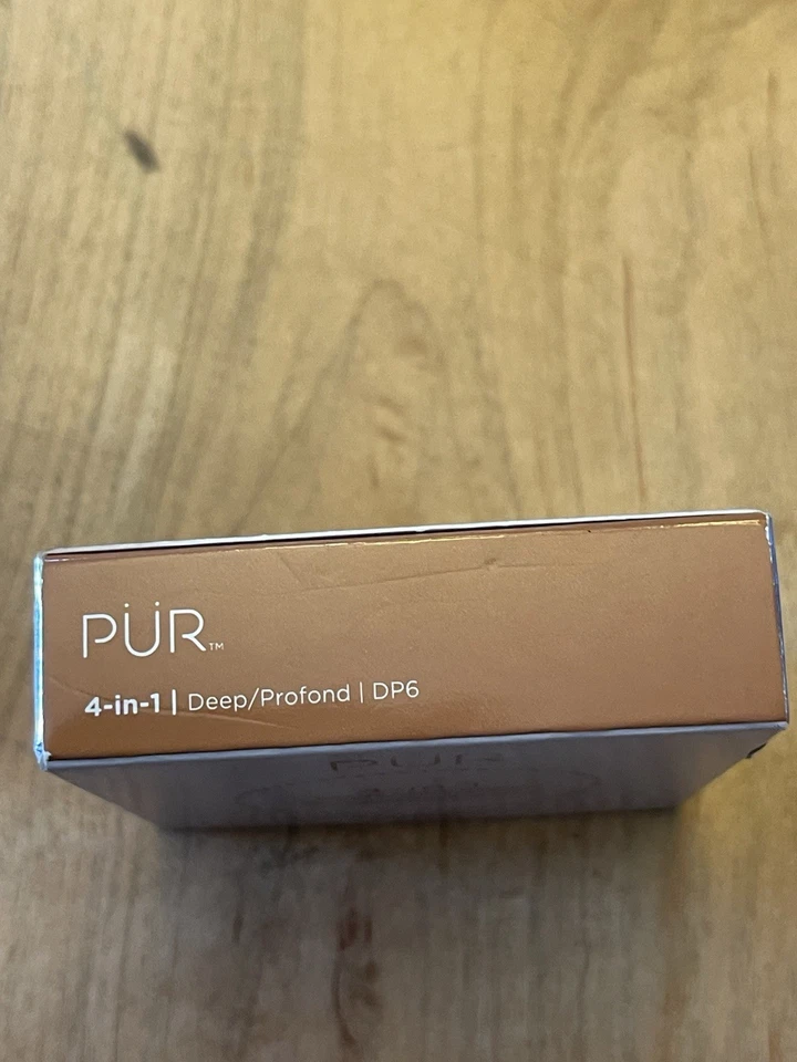 PUR 4 in 1 Pressed Mineral Makeup SPF 15 # "DEEP DP6”, 0.28oz New In Box - Image 2 of 4