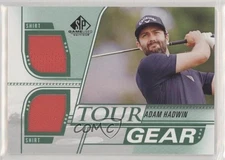2021 SP Game Used Tour Gear Adam Hadwin #TG-AH Rookie RC