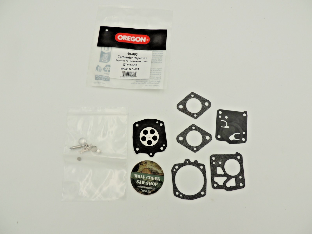 carburateurreparatieset, TILLOTSON RK-17HS RK-23HS carburateur reparatieset geschikt voor HS-carburateur