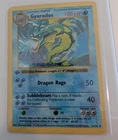 GYARADOS 1999 POKEMON BASE SET 1ST EDITION SHADOWLESS HOLO 6/102 PSA 8 Q0593