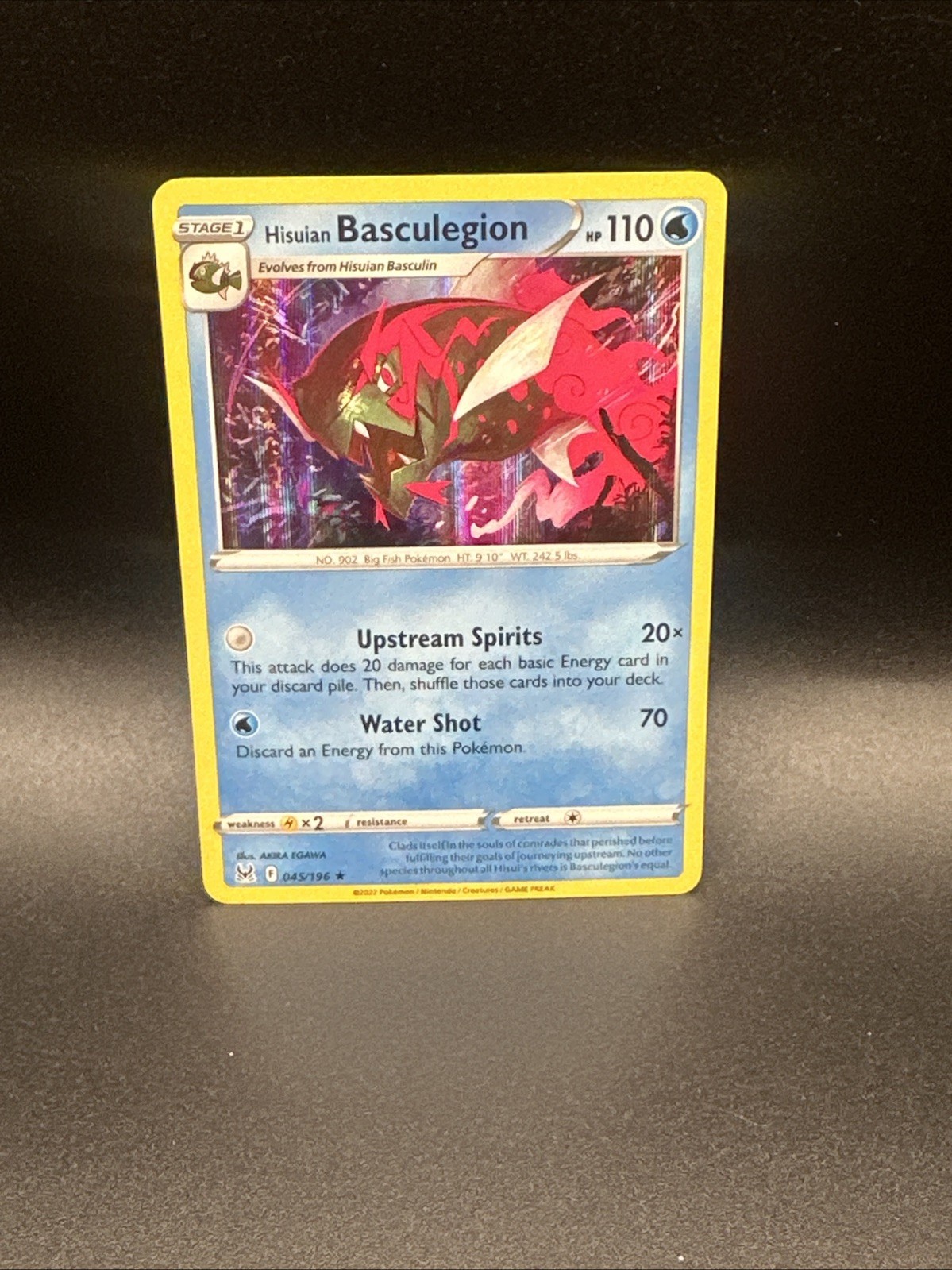 Pokemon - Hisuian Basculegion 045/196 - Holo Rare - Lost Origin