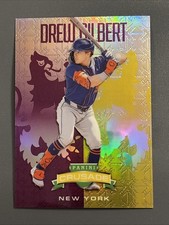 2024 Panini Crusade Drew Gilbert #87 Purple Crusade Prizm /100 Mets Rookie