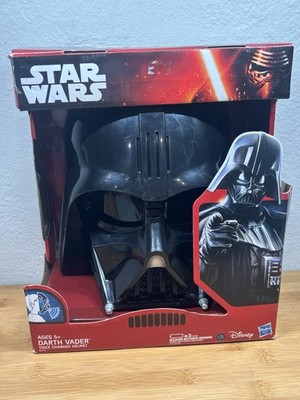 New Hasbro Star Wars Empire Strikes Back Darth Vader Voice Changer Mask Helmet