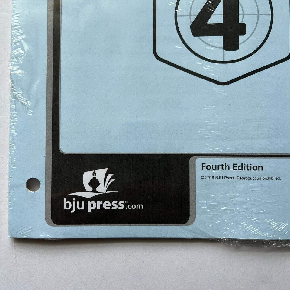 BJU Press Bob Jones Math 4 Assessments Answer Key Homeschool Curriculum - Image 3 of 4