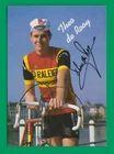 CYCLING cycling card THEO DE ROOY team TI RALEIGH campagnolo Signed