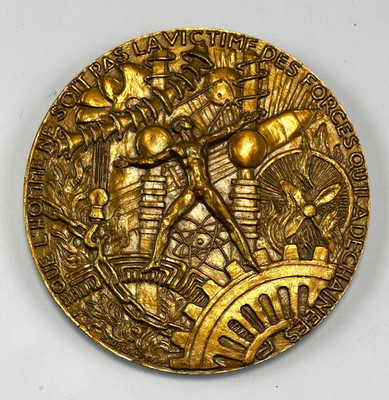 That The Man Is Not the Victim of the Forces Where He Unleashed Medal Delamarre
