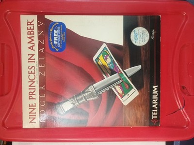 Nine Princes in Amber Telarium IBM PC 5.25  Floppy Vintage CIB w/