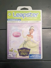 LeapFrog Leapster Disney Princess and the Frog Learning Game with Case