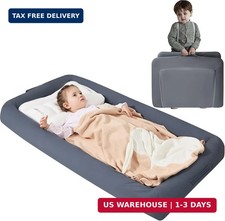 Toddler Floor Bed, Foldable Portable Travel Bed, Soft Toddler Bed