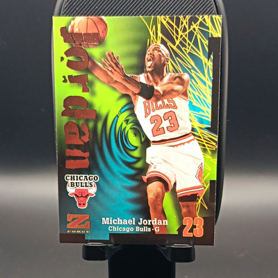 SkyBox 1997-98 Z-Force Michael Jordan Chicago Bulls twentysomething #23
