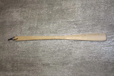 GRAND Chausse Pied LONG en bois manche 54cm - SOLIDE & PRATIQUE - Photo 1/2