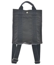 HERMES Backpacks BlackxGray PM 2200618282180