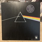 Pink Floyd Dark Side of The Moon UK Vinyl Blue Triangle Harvest EX LP