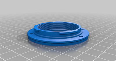 Sony E Mount Conversion for Meike / Neewer / Jaray 35mm f/1.7 / f/1.6 - 3D Pr 