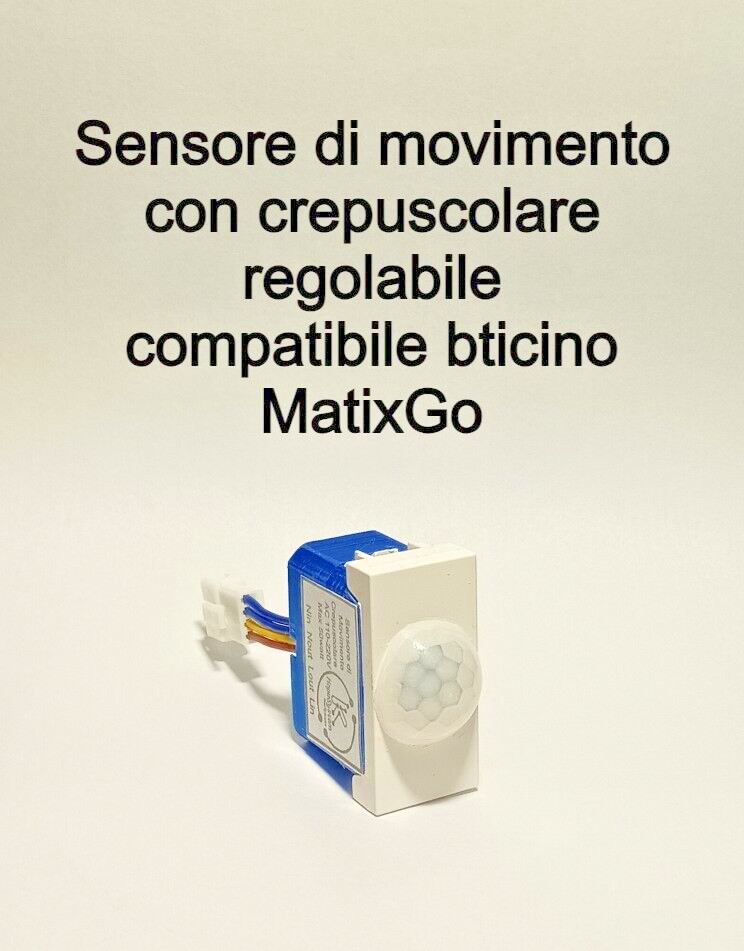 Sensore Infrarossi Regolabile Matix Go | Qualità Professionale