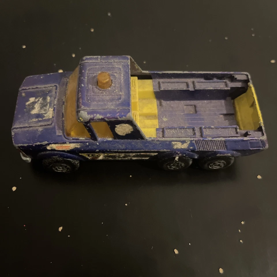 Camioneta pickup Matchbox Superkings usada, K-6/11, Team Honda, diecast coleccionistas Foto 2 de 4