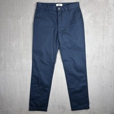 Spoke Sharps Pants Mens 30 X 30 Chino Blue Cotton Work Casual Golf Build B