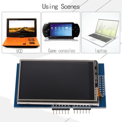 2.8 Inch TFT LCD Touch Screen Module With Memory Card Slot PCB Board Tool New