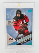 2021 Upper Deck Team Canada - Seth Jarvis - Prospectus Momentous Electric Blue