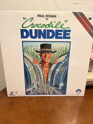 ペレ　DVD 1987年デンマーク、スウェーデン CROCODILE DUNDEE--Movie Laserdisc--Extended Play in Digital Sound